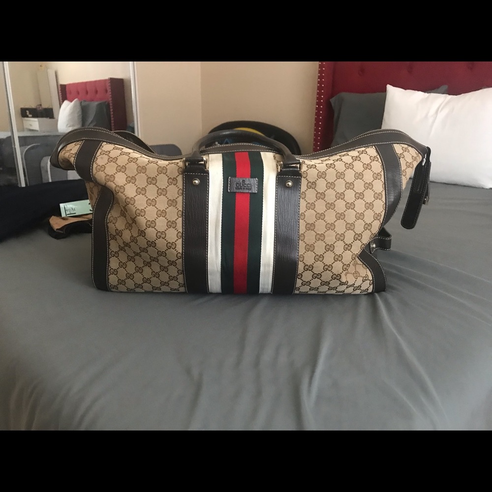 Gucci large travel bag
